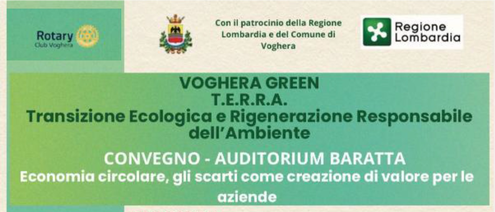 Transizione Ecologica e Rigenerazione Responsabile dell’Ambiente